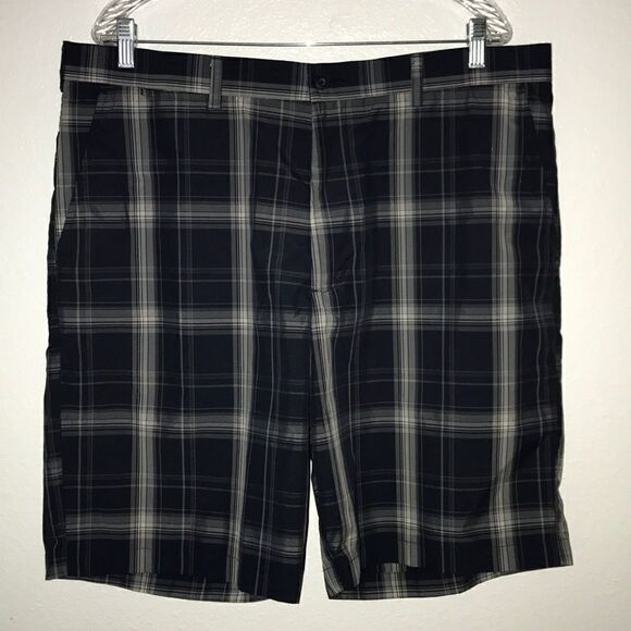 Ben Hogan performance golf shorts plaid Sz 38 - Picture 1 of 6
